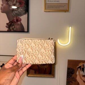 COACH Beige Monogram Wrislet